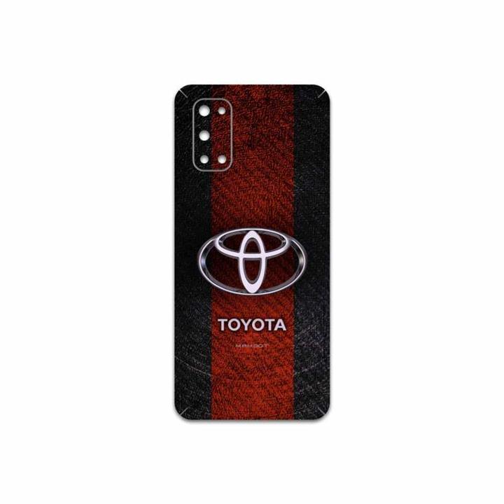 برچسب پوششی ماهوت مدل TOYOTA-Logo مناسب برای گوشی موبایل ریلمی 7 5G MAHOOT TOYOTA-Logo Cover Sticker for Realme 7 5G